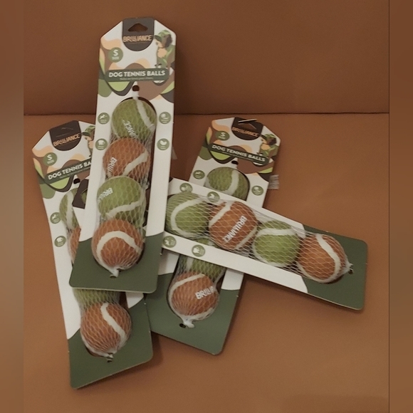 Mini Tennis Balls for Small Dogs Train Fetch Dog Toys Size Small Designer Colors - Picture 8 of 11